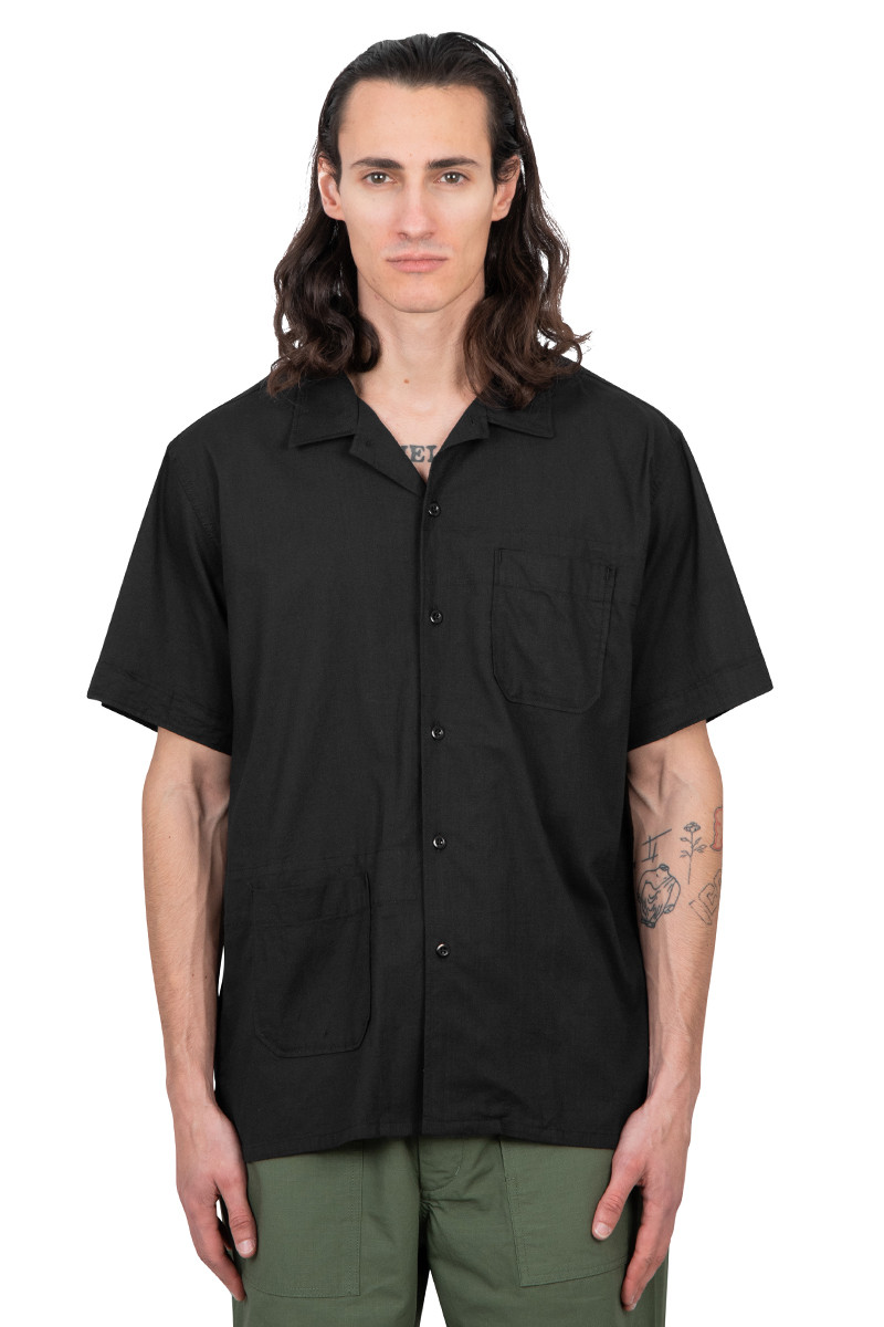 Engineered Garments Chemise de camp noir