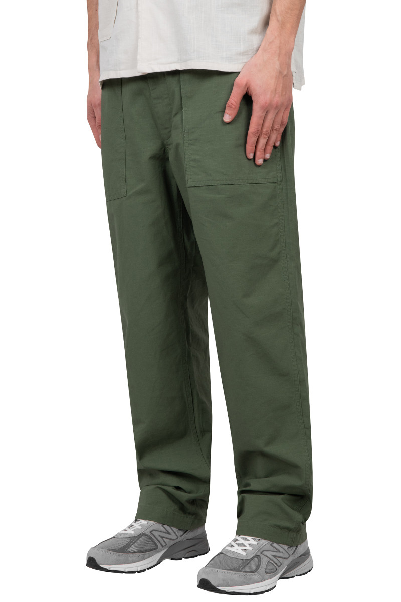 Engineered Garments Pantalon fatigue vert