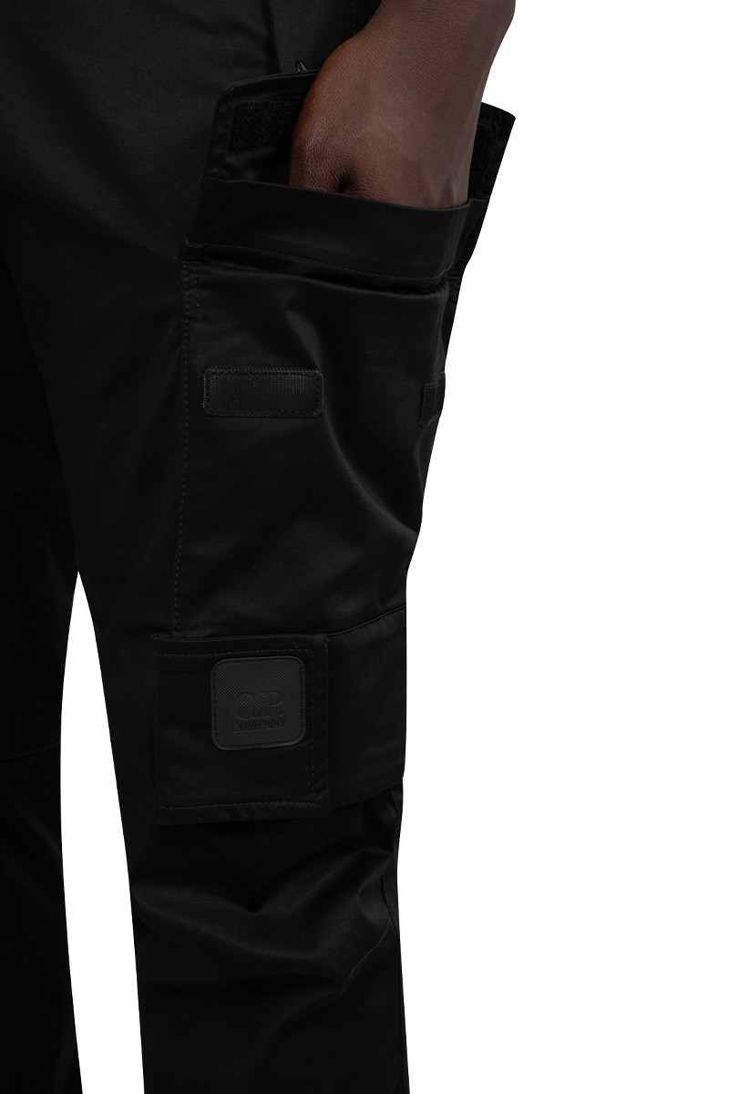 C.P. Company Metropolis Series Black cargo pants