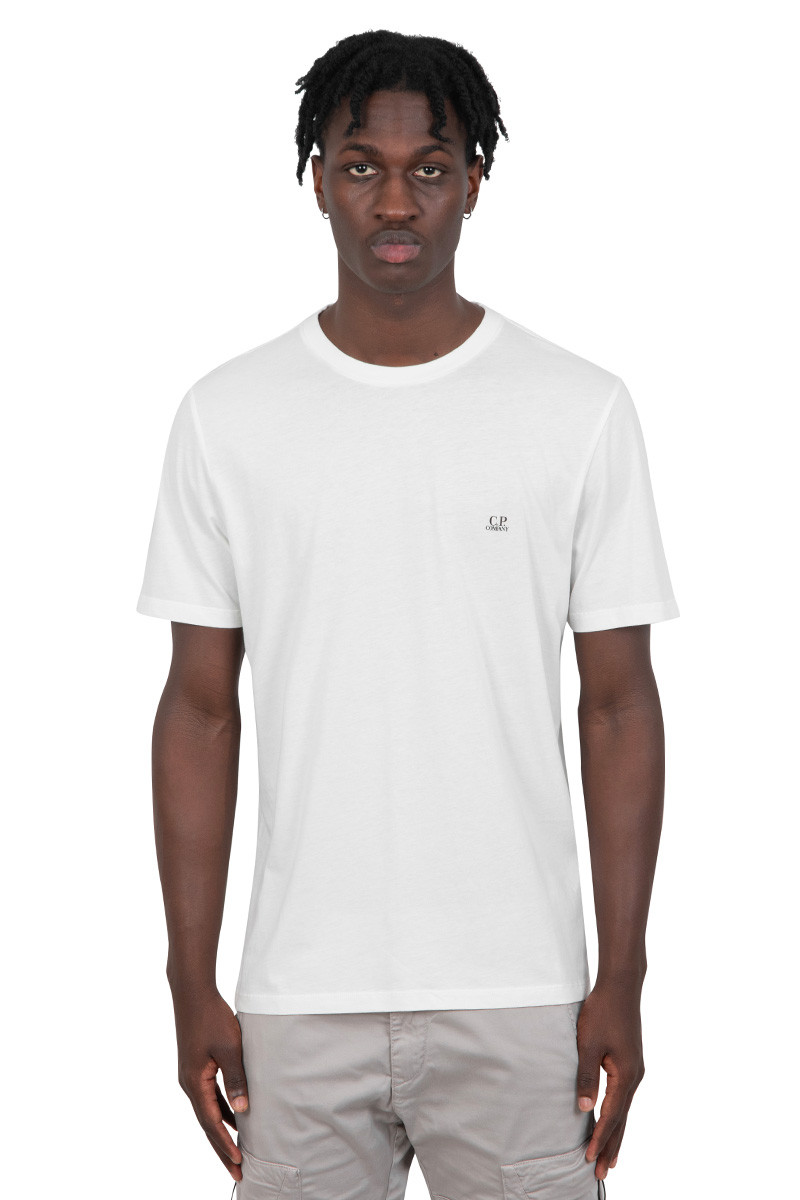 C.P. Company T-shirt goggle blanc
