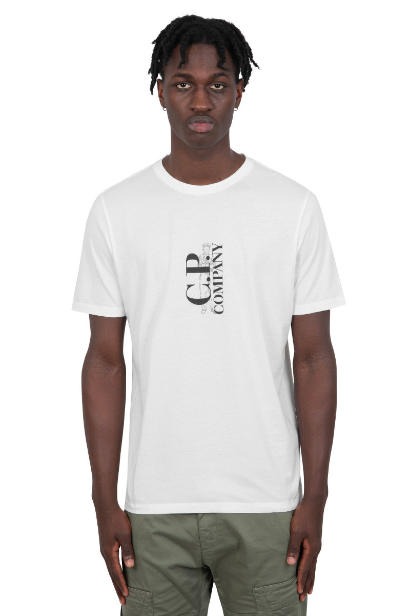 C.P. Company T-shirt british sailor blanc