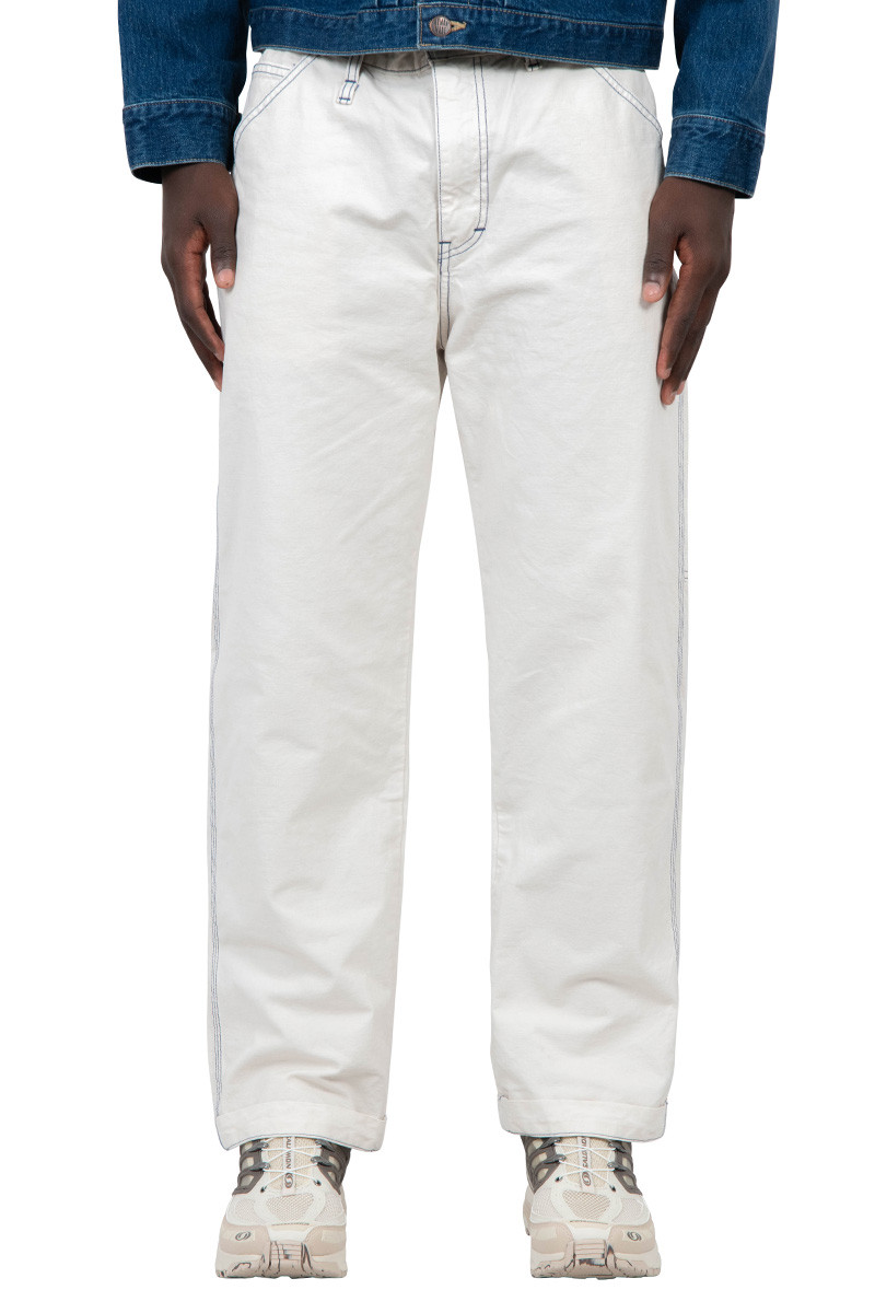 Human Made White garment dyed painter pants