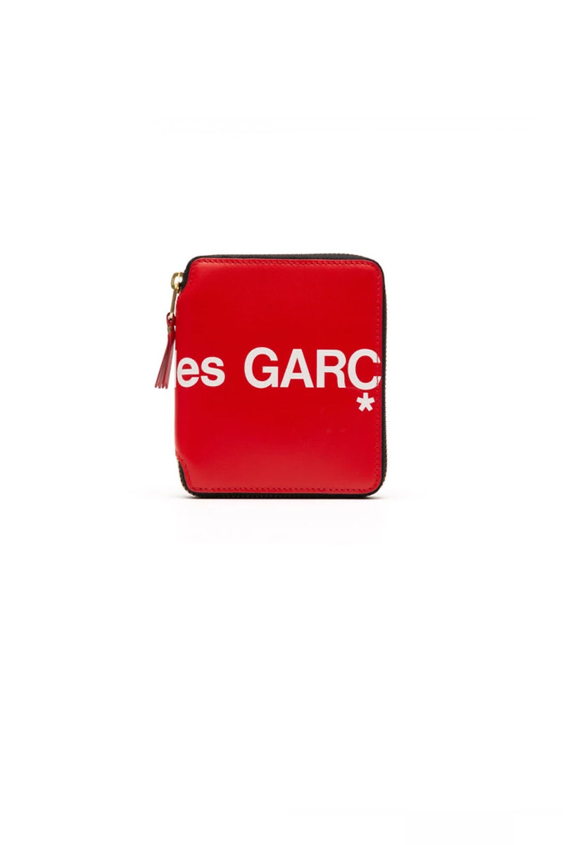 Comme Des Garçons Wallet Portefeuille logo rouge