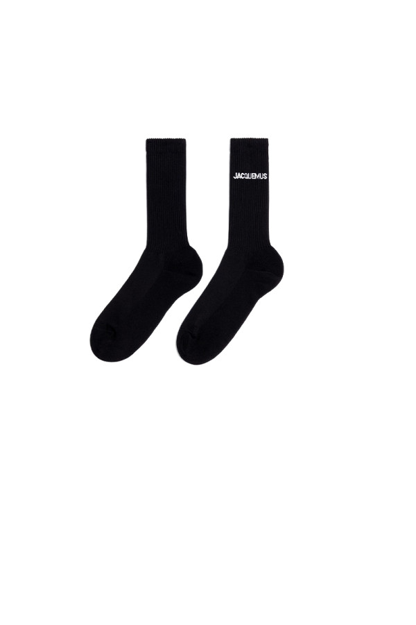 Les chaussettes Jacquemus noir