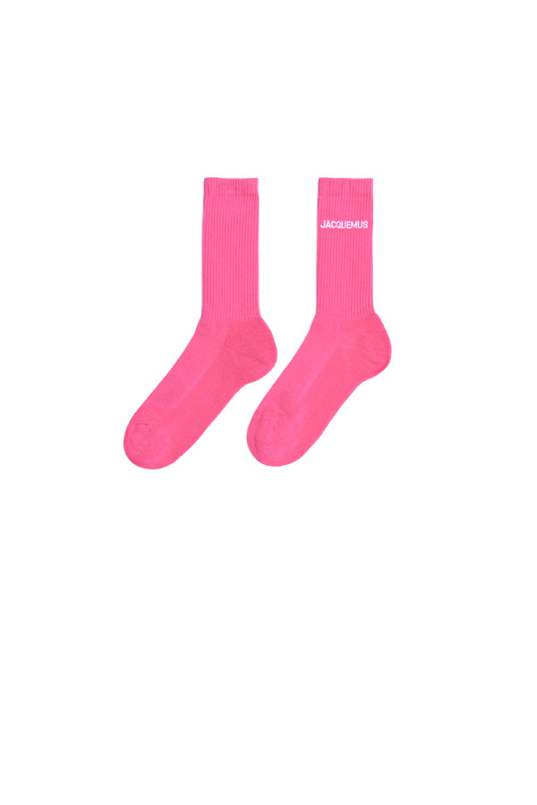 Pink Jacquemus socks